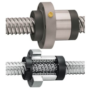 M/1130900 - NLD 32X32R N/S WPR - Hoge spoed kogelomloopmoer op doorn, DIN uitvoering, voor VL of SLD spindel , met afstrijkers
